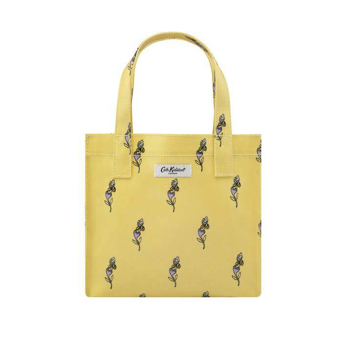 Small Bookbag Bee & Heart Yellow