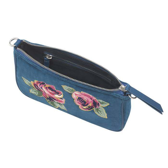 Velvet Demi Bag Solid Teal 1
