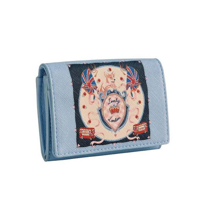 Card Holder London Crest Blue