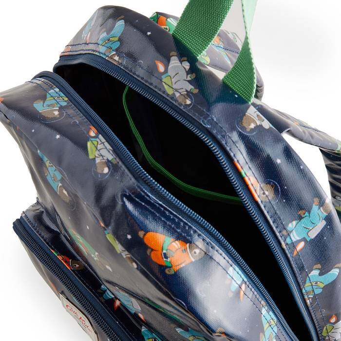 Kids boy Large Backpack Space Bears Navy 1