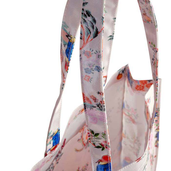 Female Large Bookbag Paddington Oranges Ecru 1