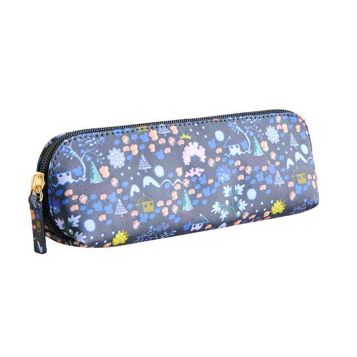 Female Pencil Case Tiny Town Navy