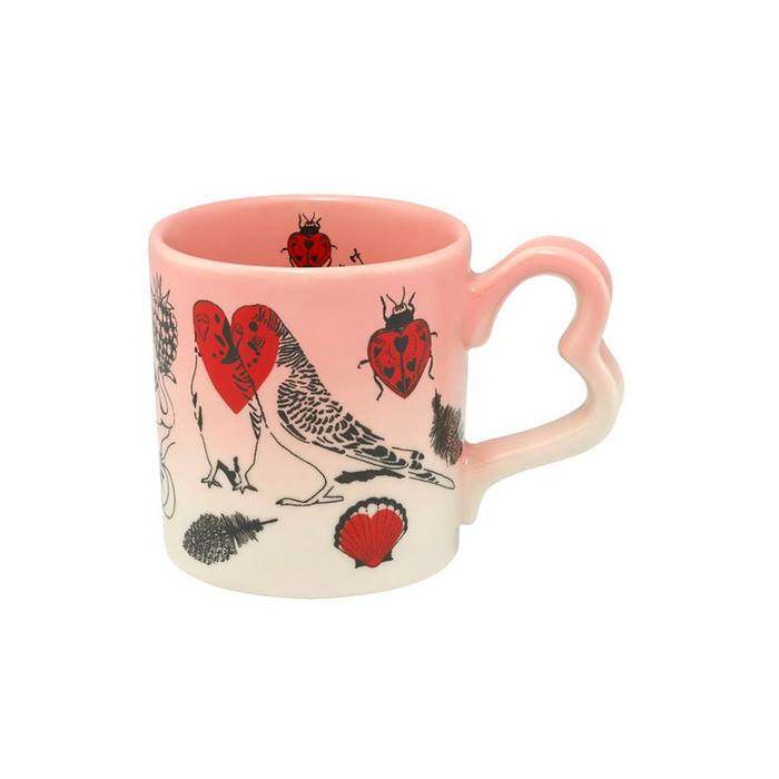 Love Mug Shape my Heart Pink