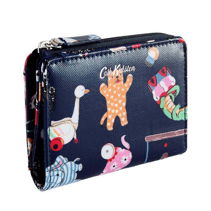 Female Slim Pocket Purse Toys Alive Navy