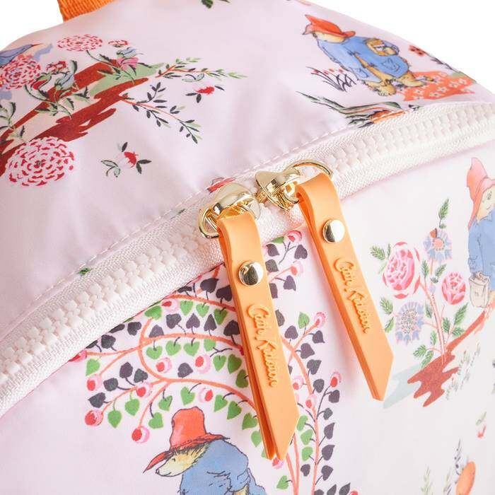 Female Foldaway Backpack Paddington Oranges Ecru 1