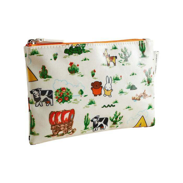 Female Zip Purse Miffy Rodeo Ecru