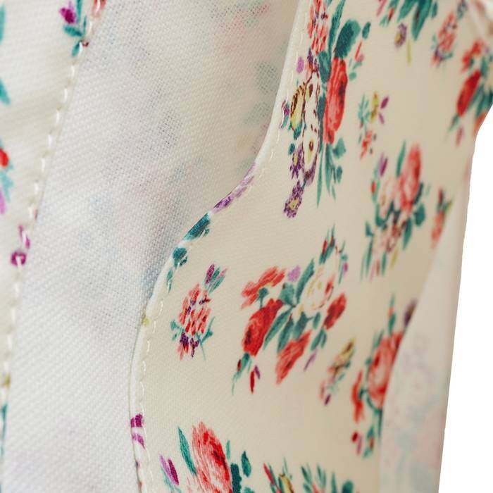 Female Small Bookbag Icon Bunches Ecru 1