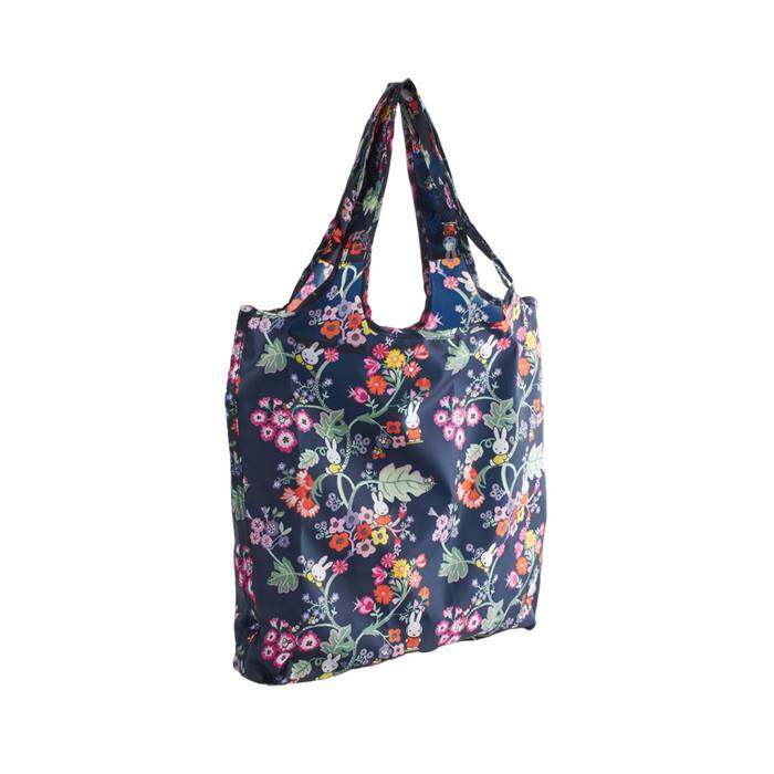 Foldaway Shopper Miffy Botanical Navy