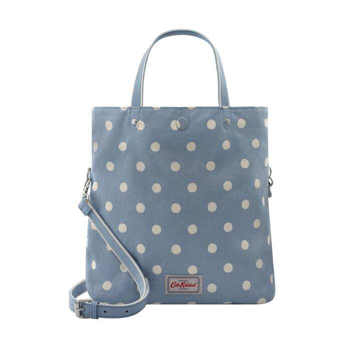 Reversible Cross Body Summer Floral Light Blue 1