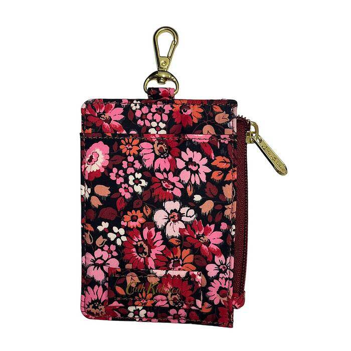 Female ID & Coin Purse Archive Ditsy Berry Red