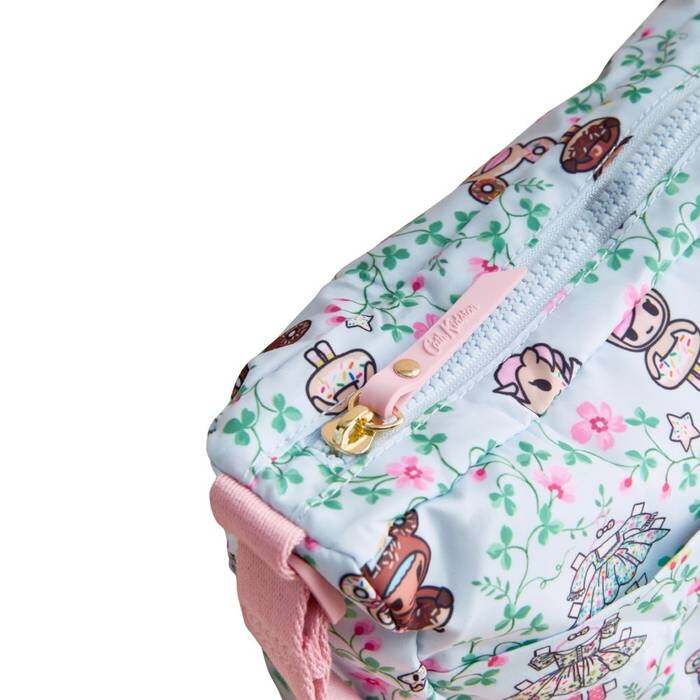 Female Foldaway Crossbody Tokidoki Paper Dresses Blue 1