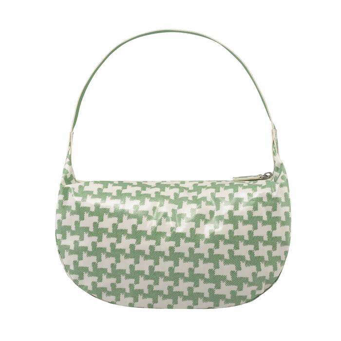 Slinger Bag Houndstooth Cream Green