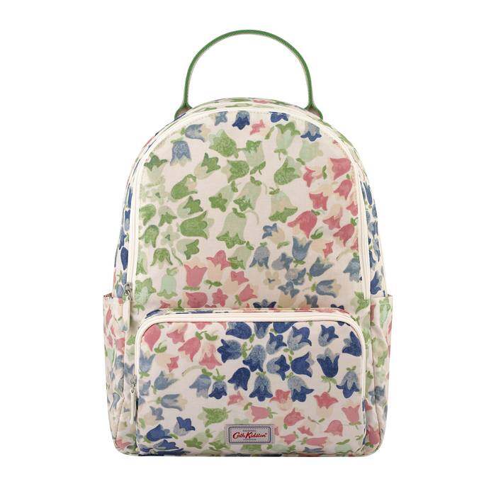 Pocket Backpack Painted Bluebell Warm Cream