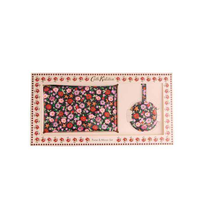 Gift Set Card Holder & Charm Folded Star Multi-color 1