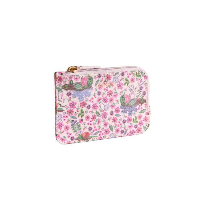 Female Card & Coin Purse Watermelon Ditsy Pink