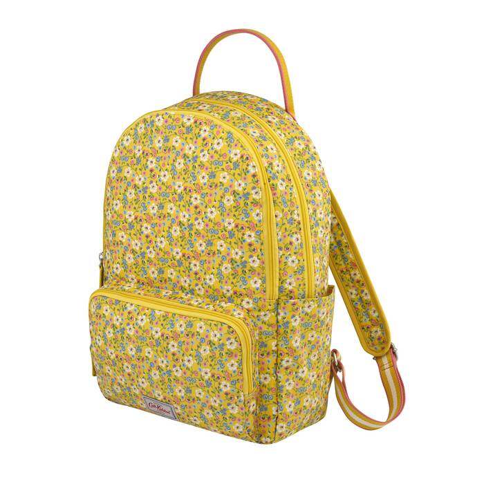 Pocket Backpack Pembridge Ditsy Yellow 1