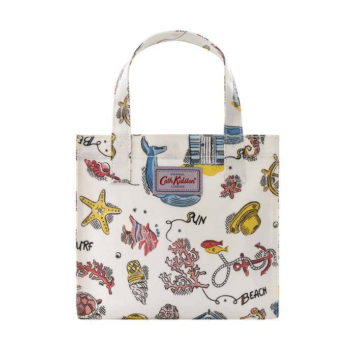 Small Bookbag Summer Time Warm Cream