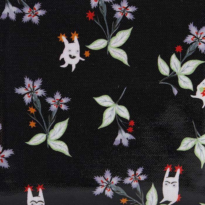 Female Small Bookbag Moonlight Monsters Black 1