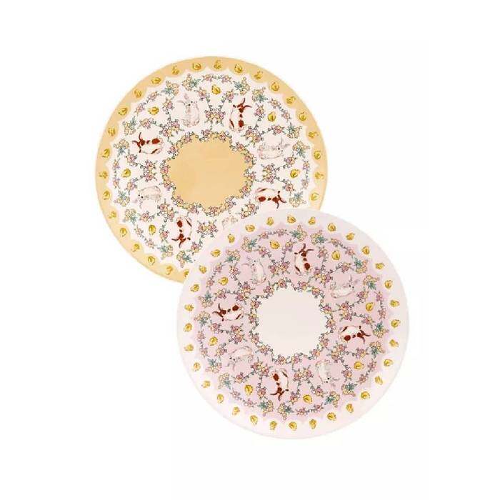 Set 2 Side Plates Easter Bunny Multi