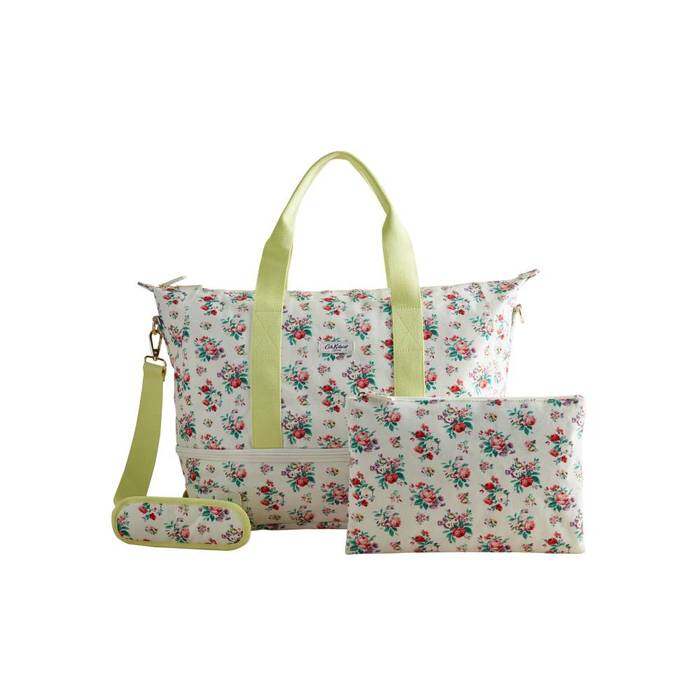 Female Overnight Bag Icon Bunches Ecru