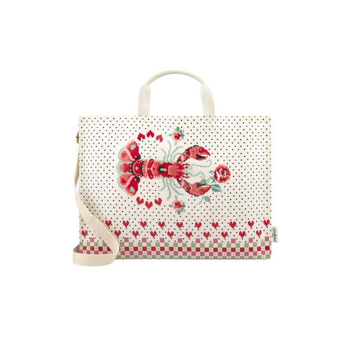 Strappy Carryall Lobster Strappy Carryall Cream