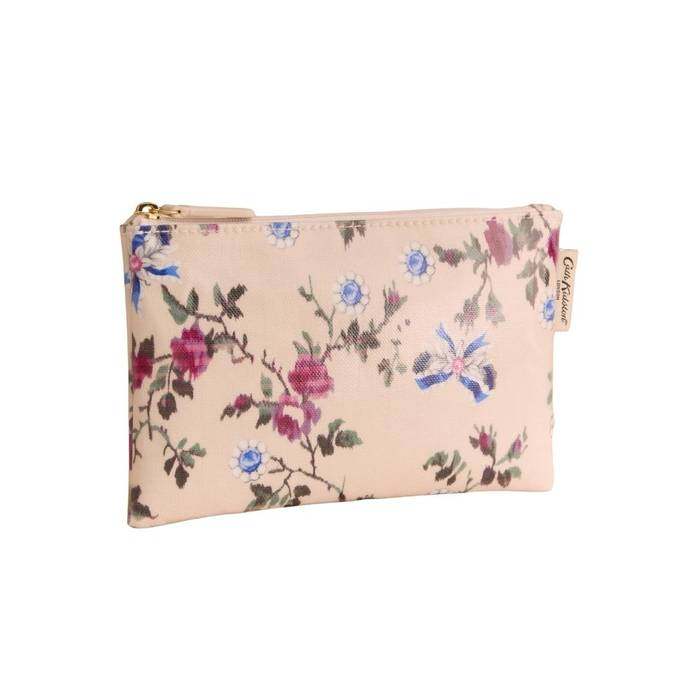 Female Zip Purse Acorn Sprig Cream