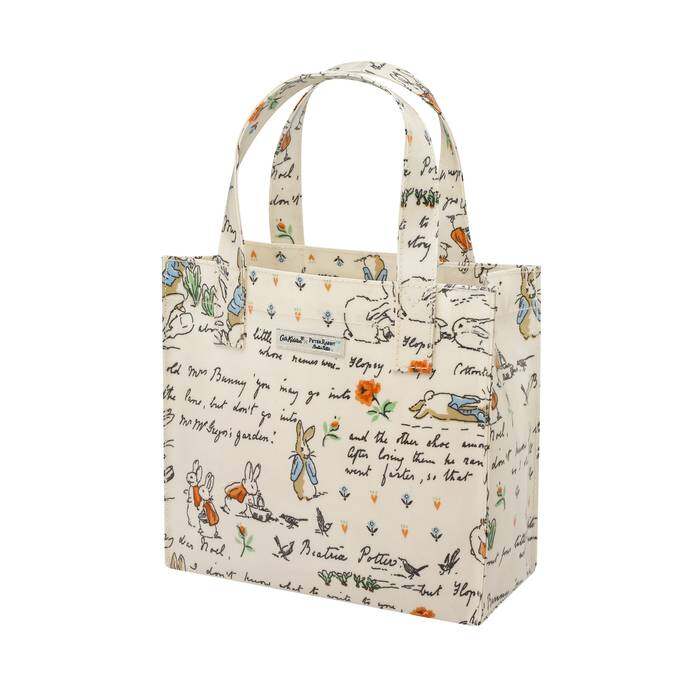 Dear Noel Small Bookbag  Cream