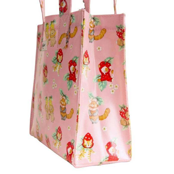 Female Small Bookbag Fruit Friends Pink 1