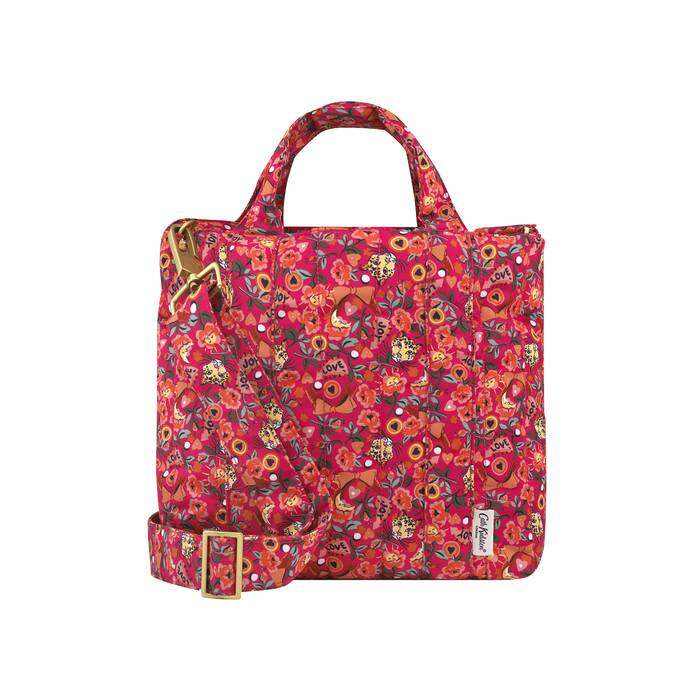 Pinball Ditsy The Quilt Cross Body Pink/Orange
