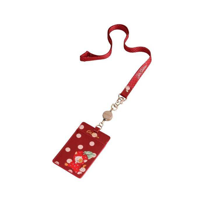 Set Lanyard Red Spot Red