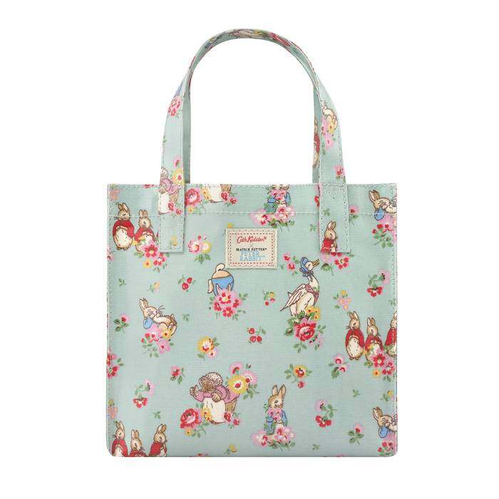Small Bookbag Beatrix Potter Mint