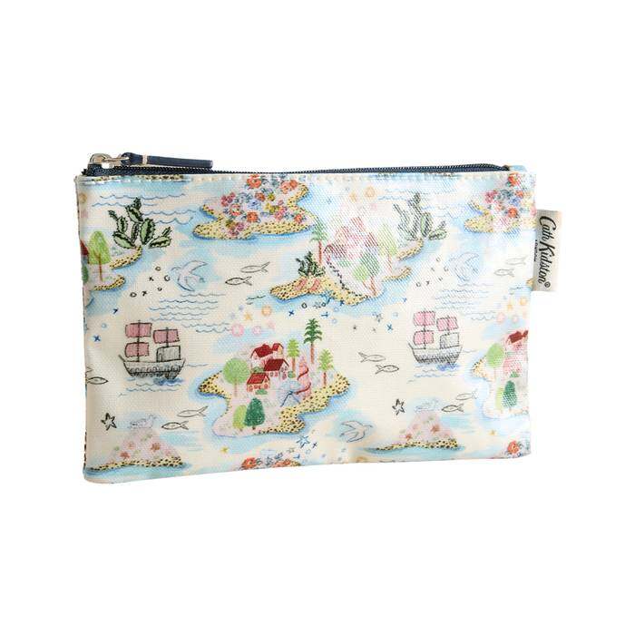 Female Zip Purse Sketch Book Ecru