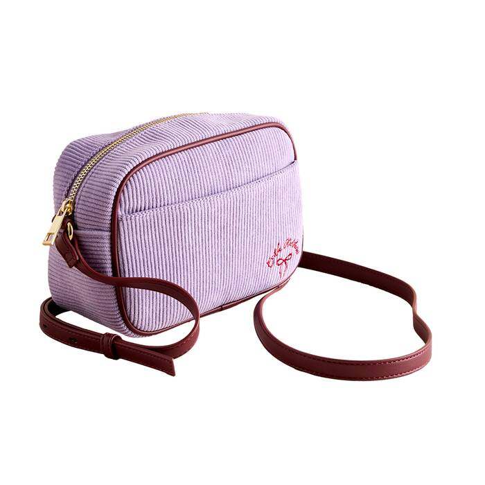 Female Utility Crossbody Plain Pink