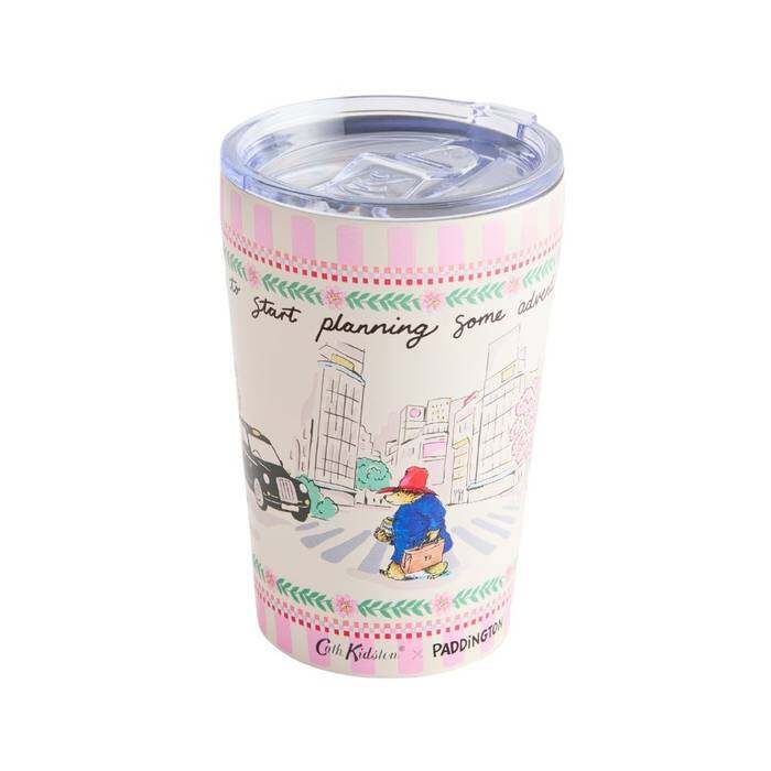 Stainless Steel Travel Mug Paddington Pink