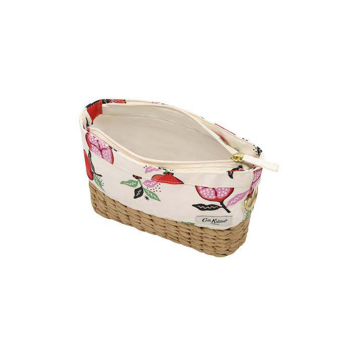 Basket Cross Body Bag Pomegranate Cream 1