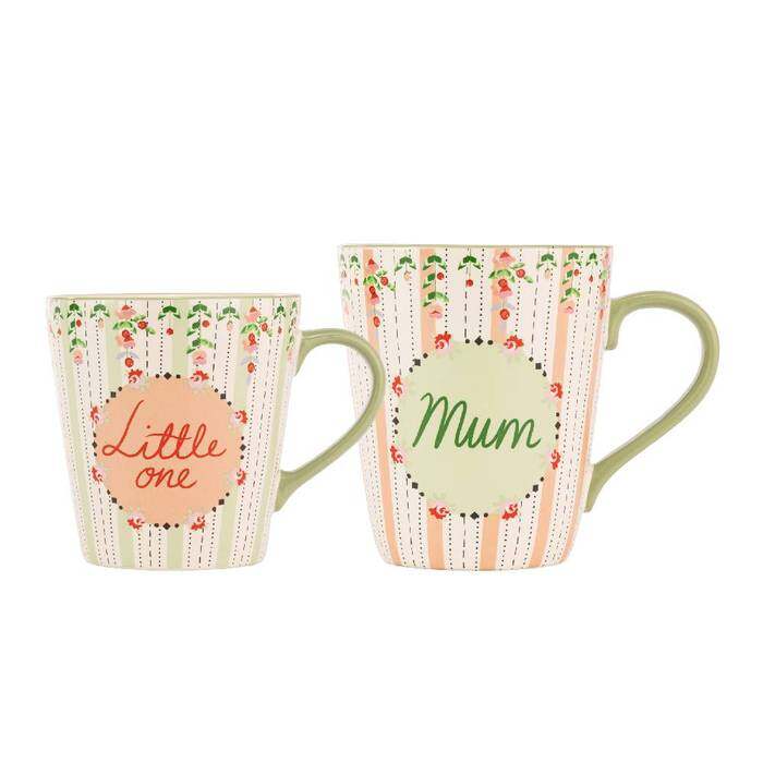 Set 2 Stanley Mugs 375 ML , 260 ML Spring Birds Multi