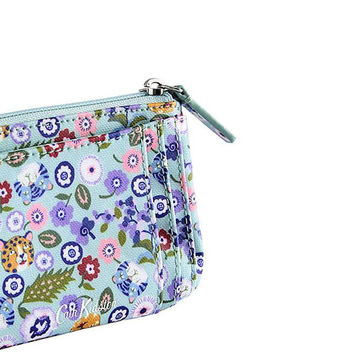 Female Card & Coin Purse Misty Lavender Green 1