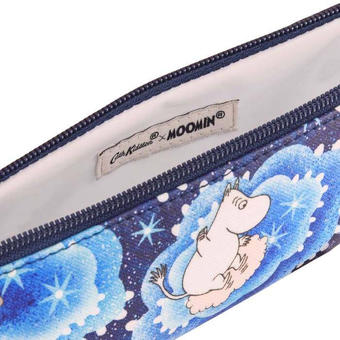Female Pencil Case Moomin Clouds Blue 1