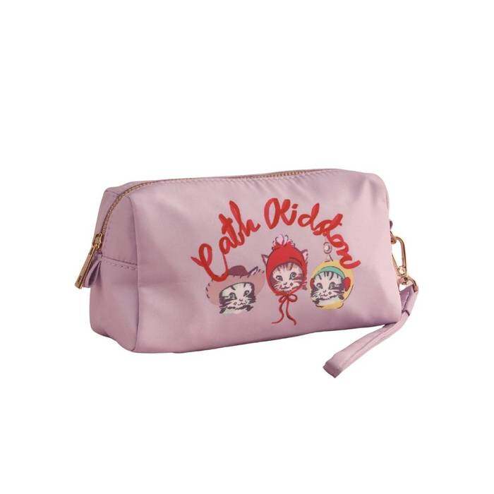 Camden Pouch Cat Placement Pink