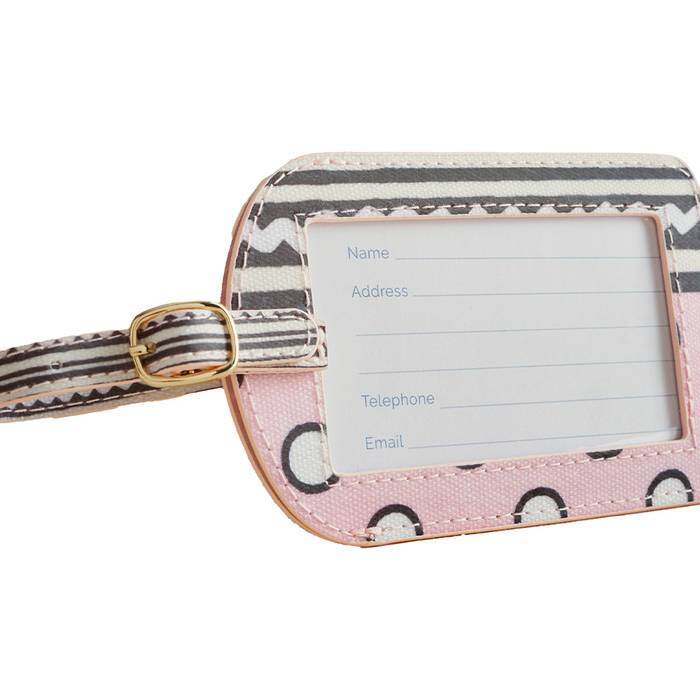 Female Travel Wallet Miffy Drawn Stripe Green 1