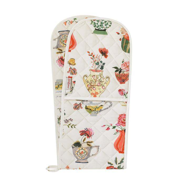 Double Oven Glove Cups and Vases Cream