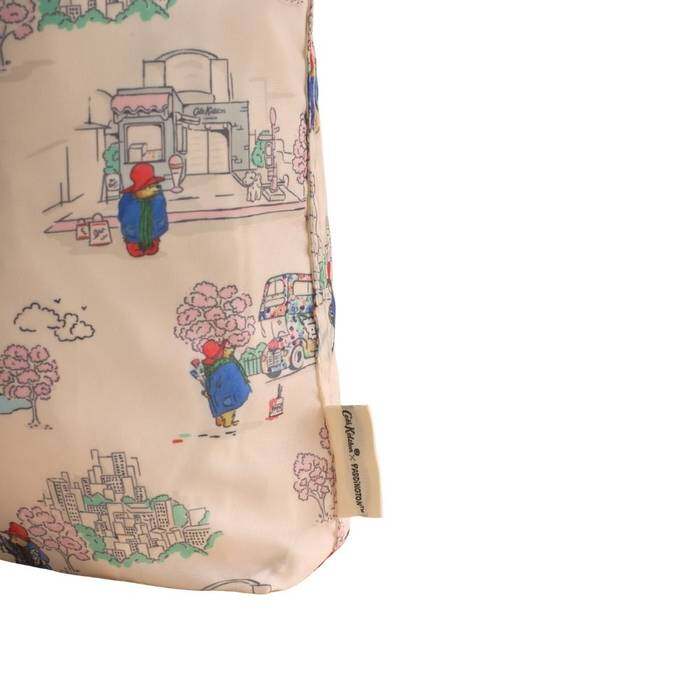 Female Mini Foldaway Shopper Paddington Travels Cream 1