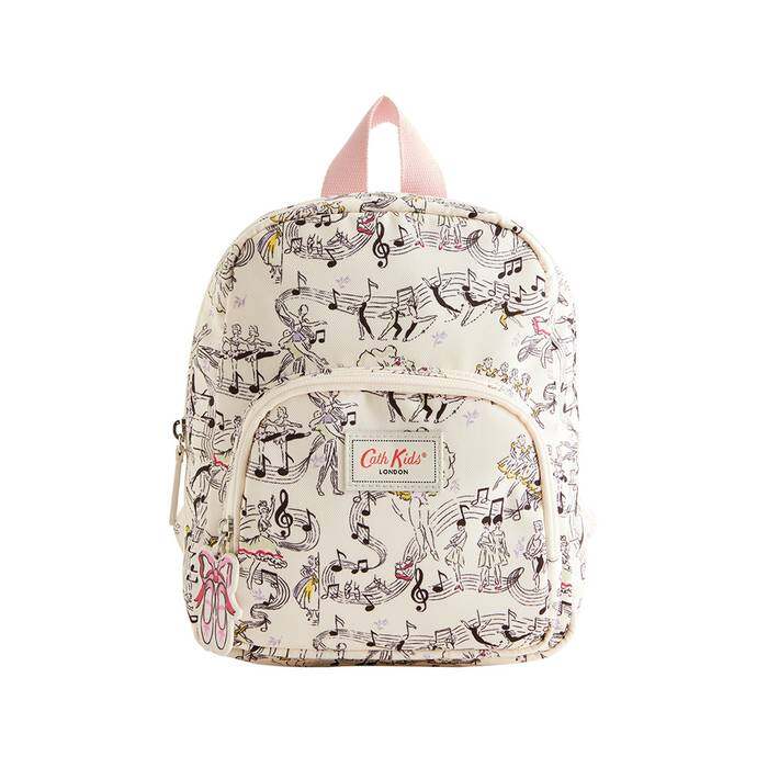 Kids Girl Mini Backpack Dreamers Dance Ecru 1