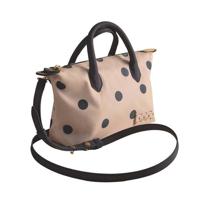 Female Mini Tote Crossbody Pink Spot Pink