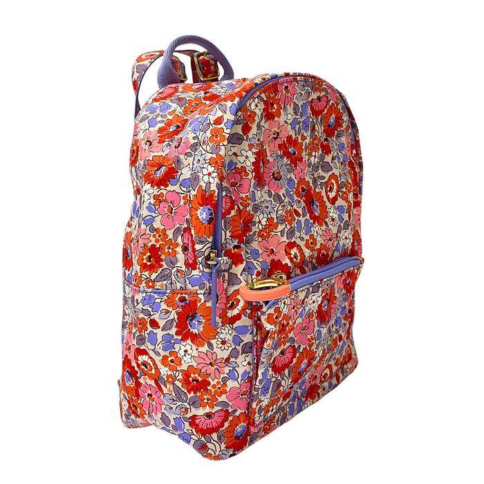 Female Compact 2 in 1 Mini Backpack Archive Ditsy Pink