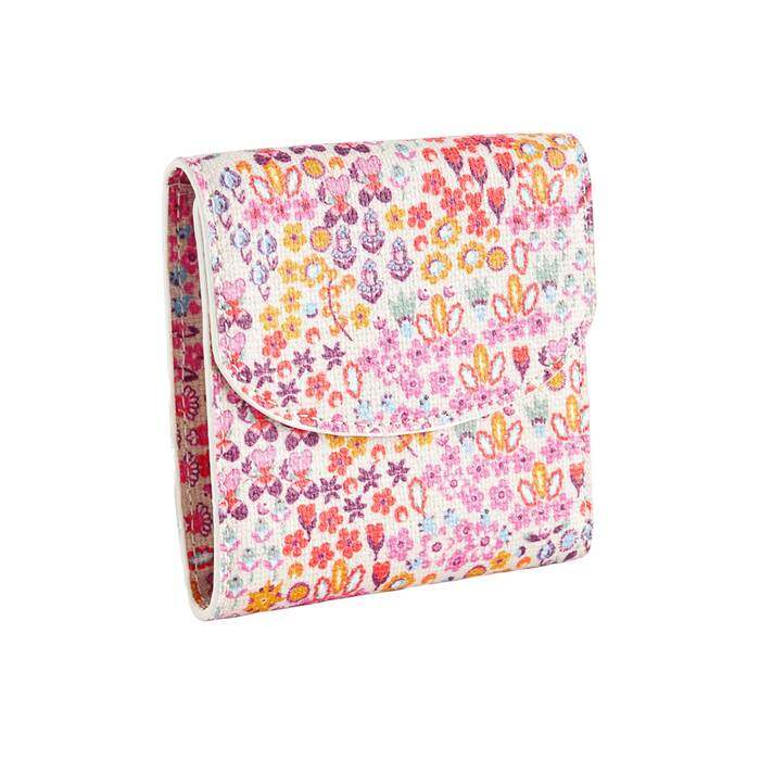 Folded Wallet Affinity Ditsy Pink