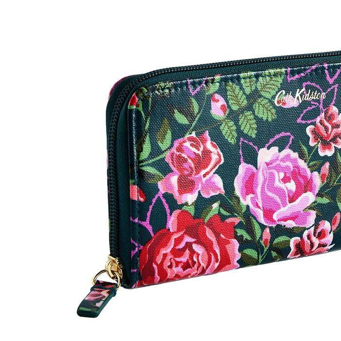 Female Continental Wallet Dolly Rose Green 1