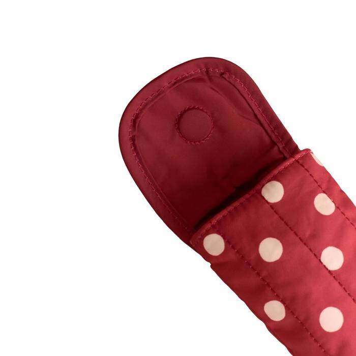 Female Glasses Case Red Spot Red 1