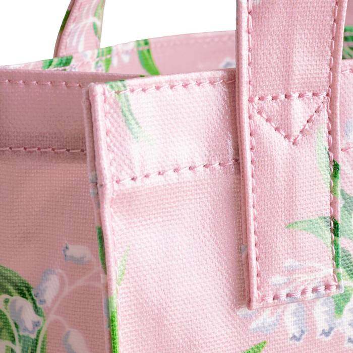 Female Small Bookbag Lily of The Valley Pink 1
