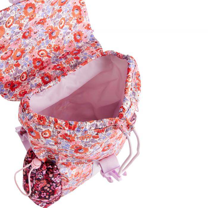 Female Large Adventure Backpack Archive Ditsy Pink/Blue 1